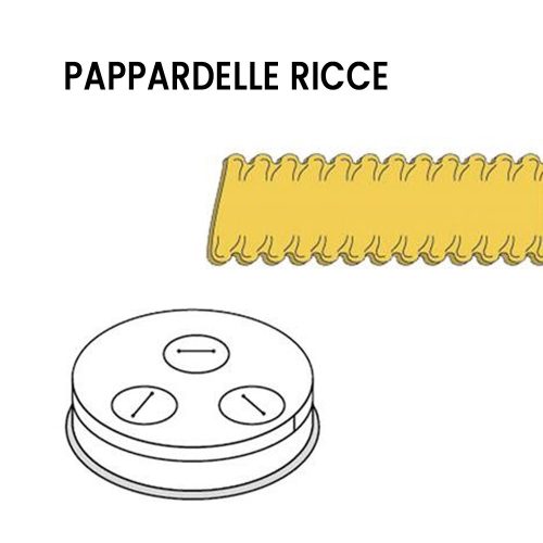 Tésztaforma Pappardelle Ricce tésztakészítő géphez FIMAR