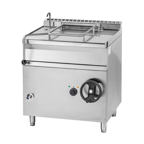 Billenő serpenyő elektromos, inox fenékkel ipari 80 liter EBS80.98 Inox