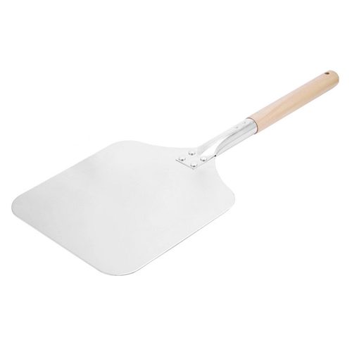 Pizzalapát 1 méteres fa nyéllel 30x35 cm ipari Ferrara-Forni