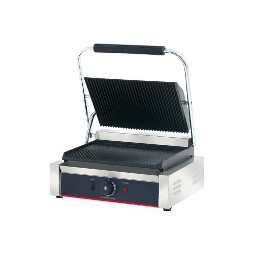 Kontakt grill panini 40 cm széles elektromos ipari Ferrara-Forni