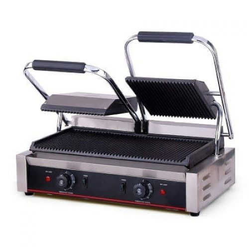 Kontakt grill panini elektromos Dupla ipari Ferrara-Forni